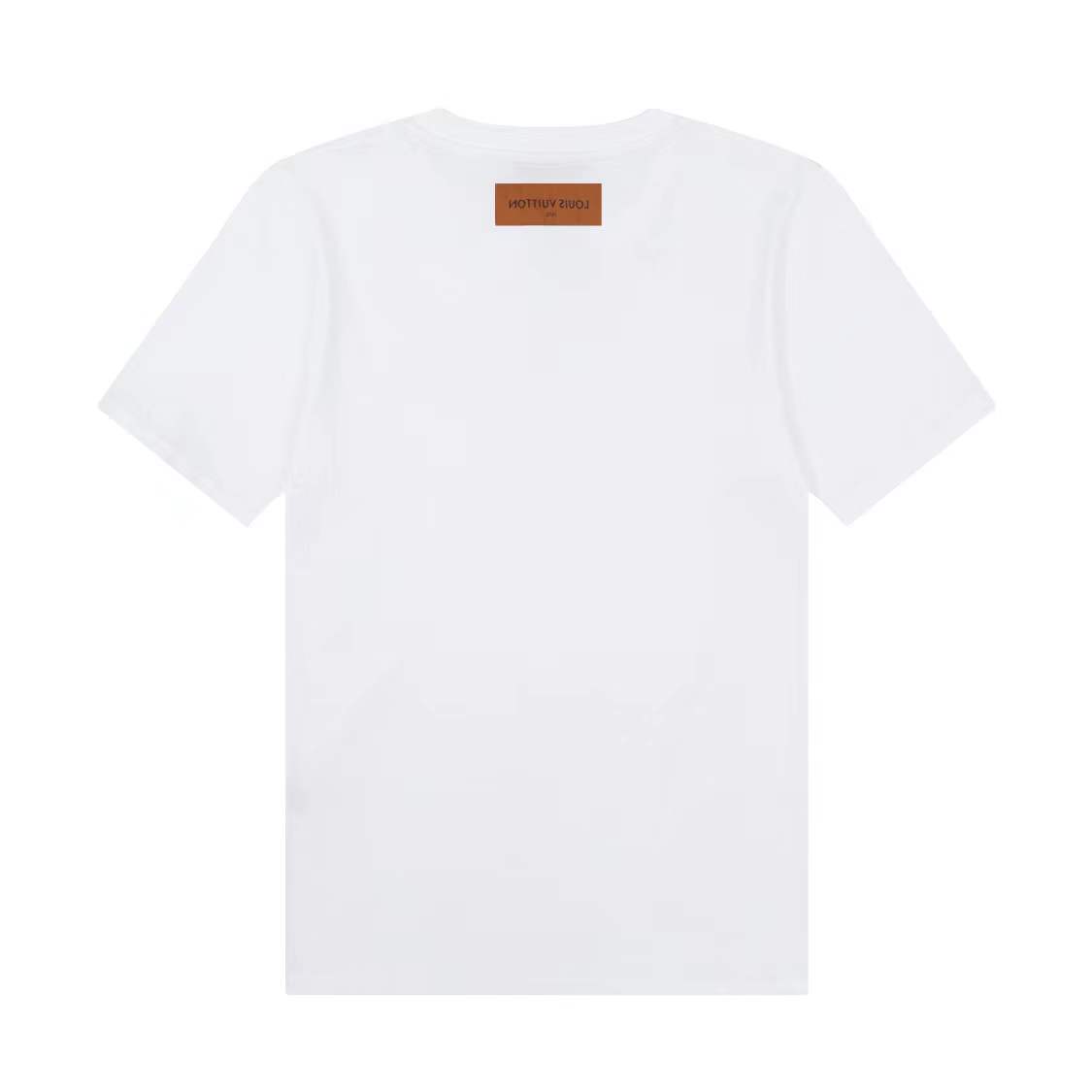 LV men's t-shirt with a graphic teddy bear print