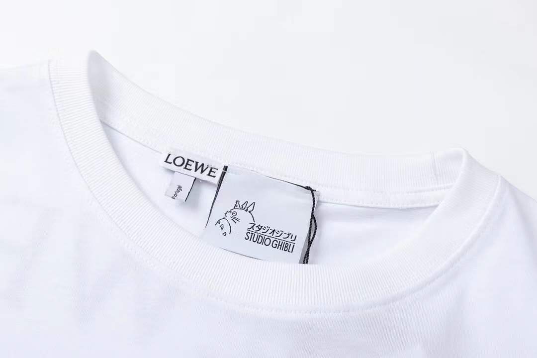 Loewe x Studio Ghibli Spirited Away No-Face embroidered T-shirt