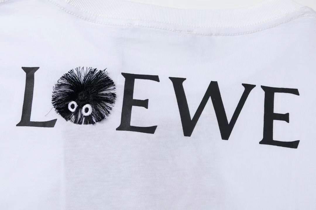 Loewe x Studio Ghibli Spirited Away No-Face embroidered T-shirt