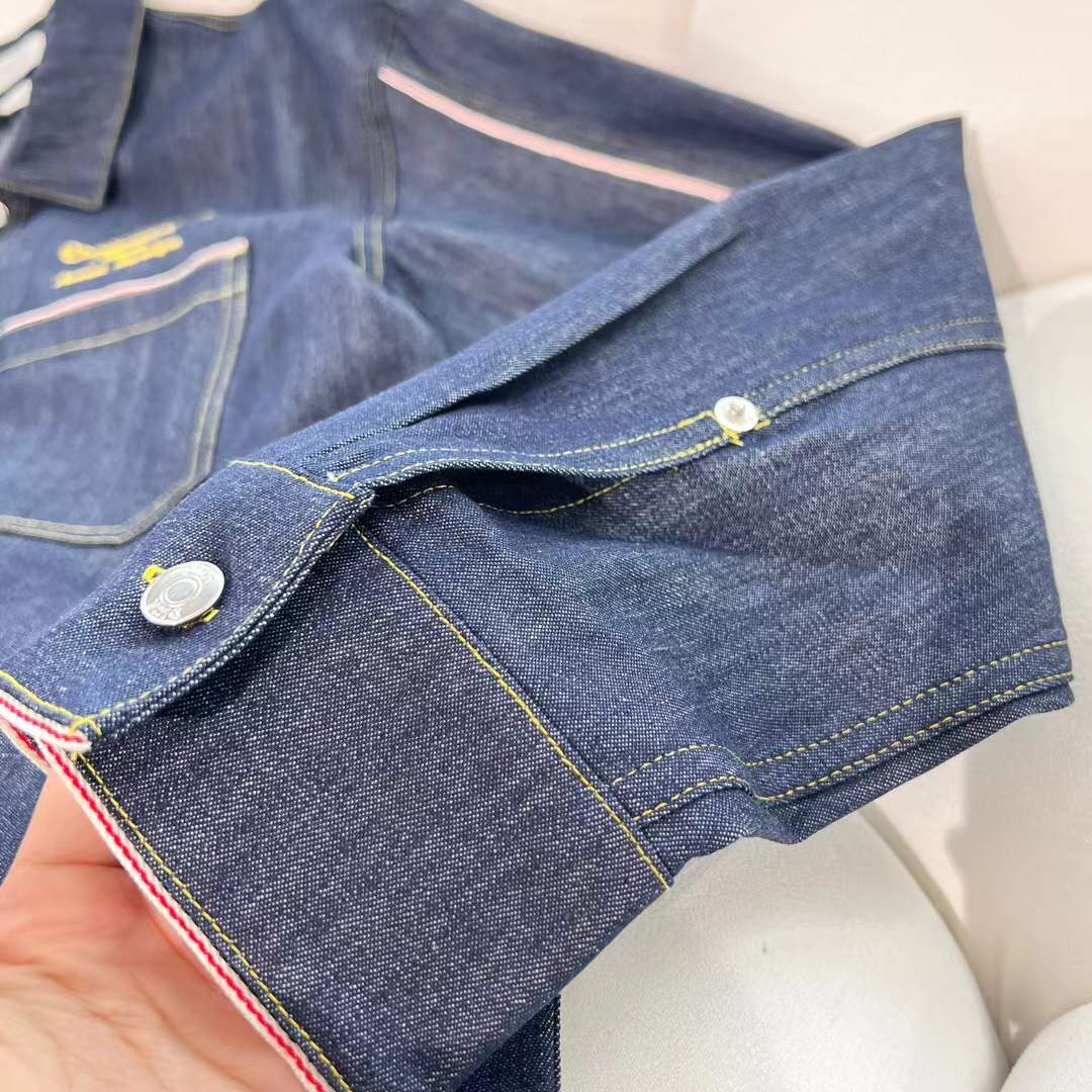 Dior Men 2022 'Christian Dior Atelier' denim shirt in blue