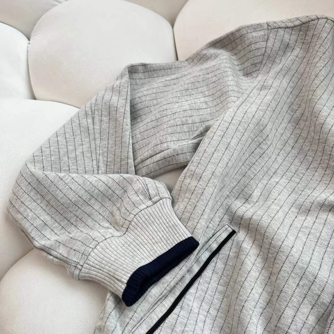 Dior Men 2022 Atelier Varsity Jacket in grey