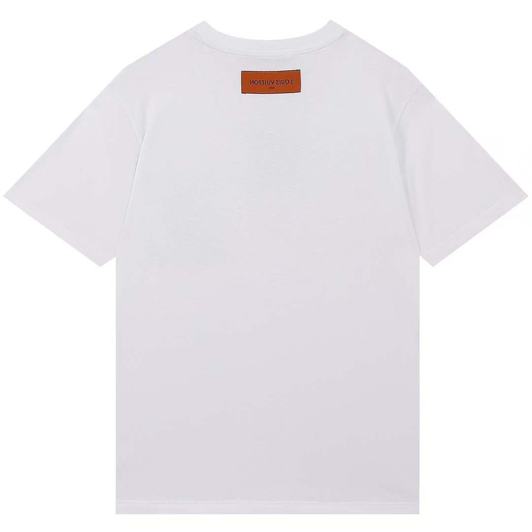 LV Washed Embellished Cotton T-Shirt