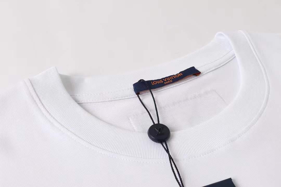 LV Washed Embellished Cotton T-Shirt