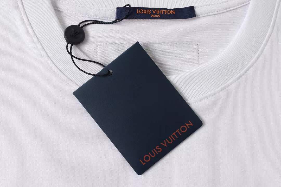 LV Washed Embellished Cotton T-Shirt
