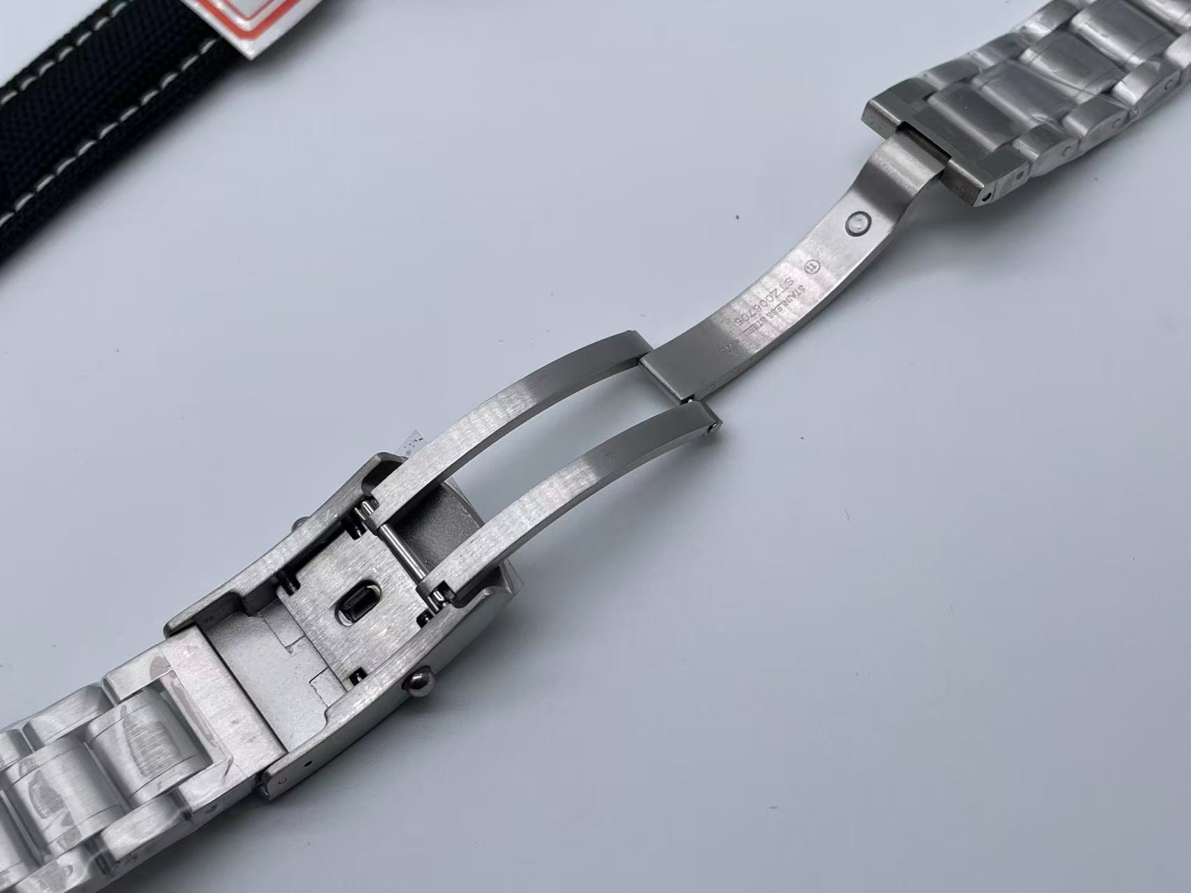 Speedmaster Professional Snoopy SS SMF 1:1 Best Edition BlackDial On Black Nylon Strap A3861(Free SS Bracelet) $488