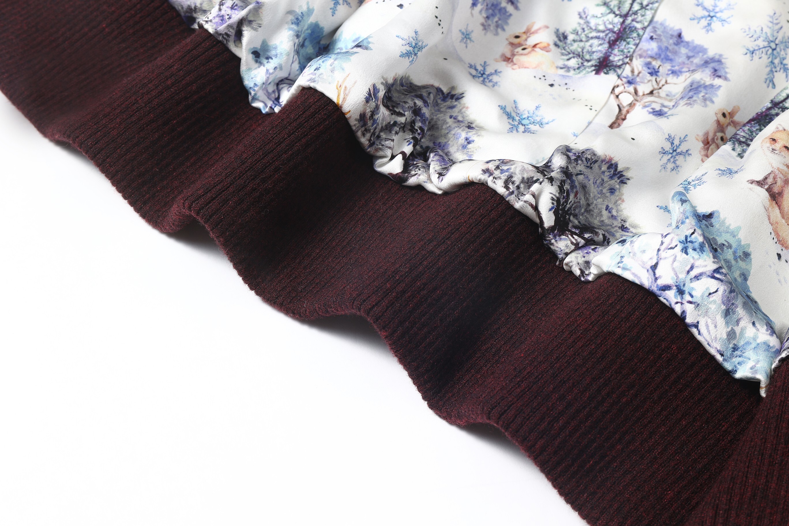 Brioni brown leather bomber jacket with a crocodile-embossed pattern and a fur colla