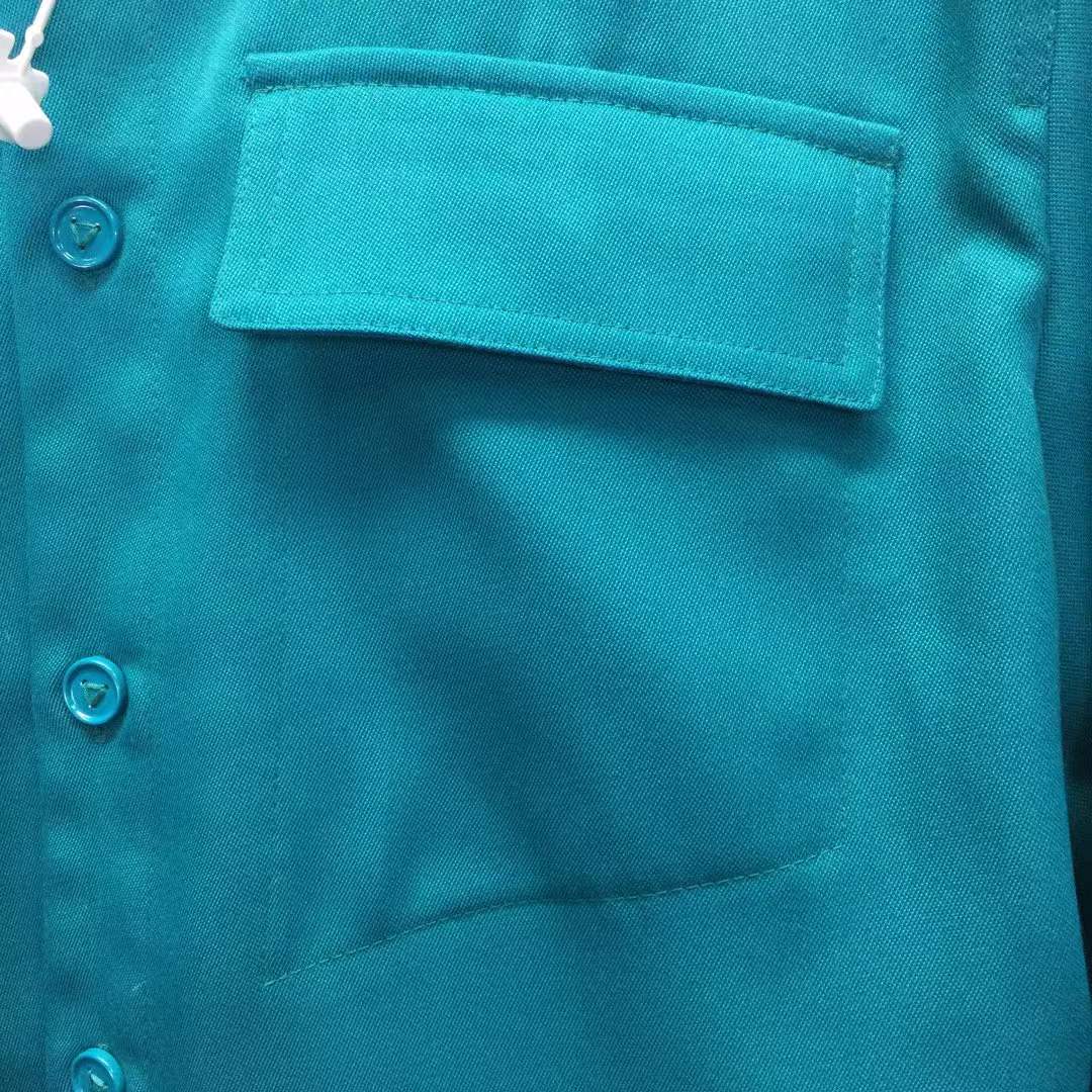 Bottega Veneta Grain de Poudre Wool Shirt in green