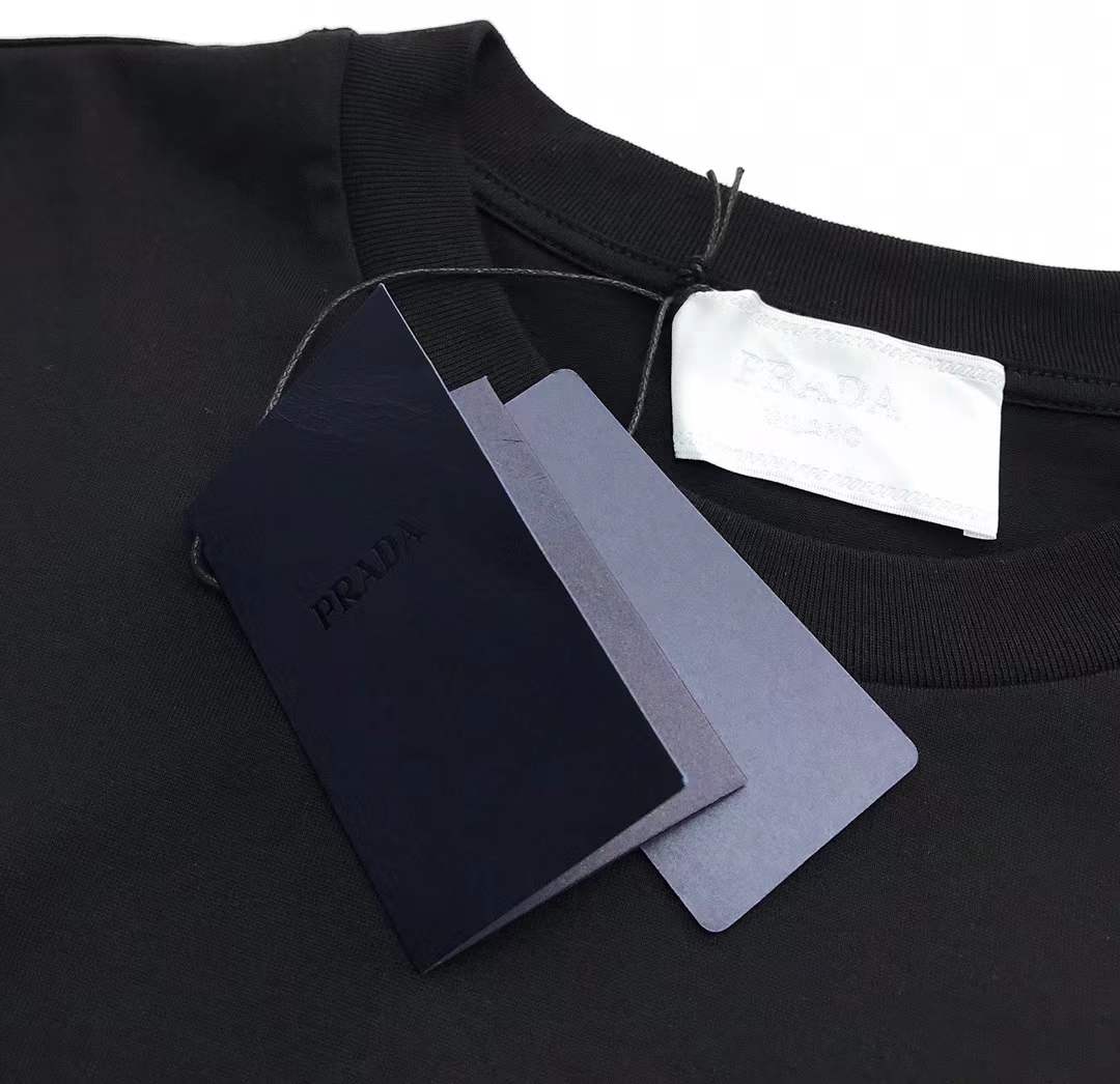 prada Maison Kitsuné Bold Fox Head Patch T-Shirt