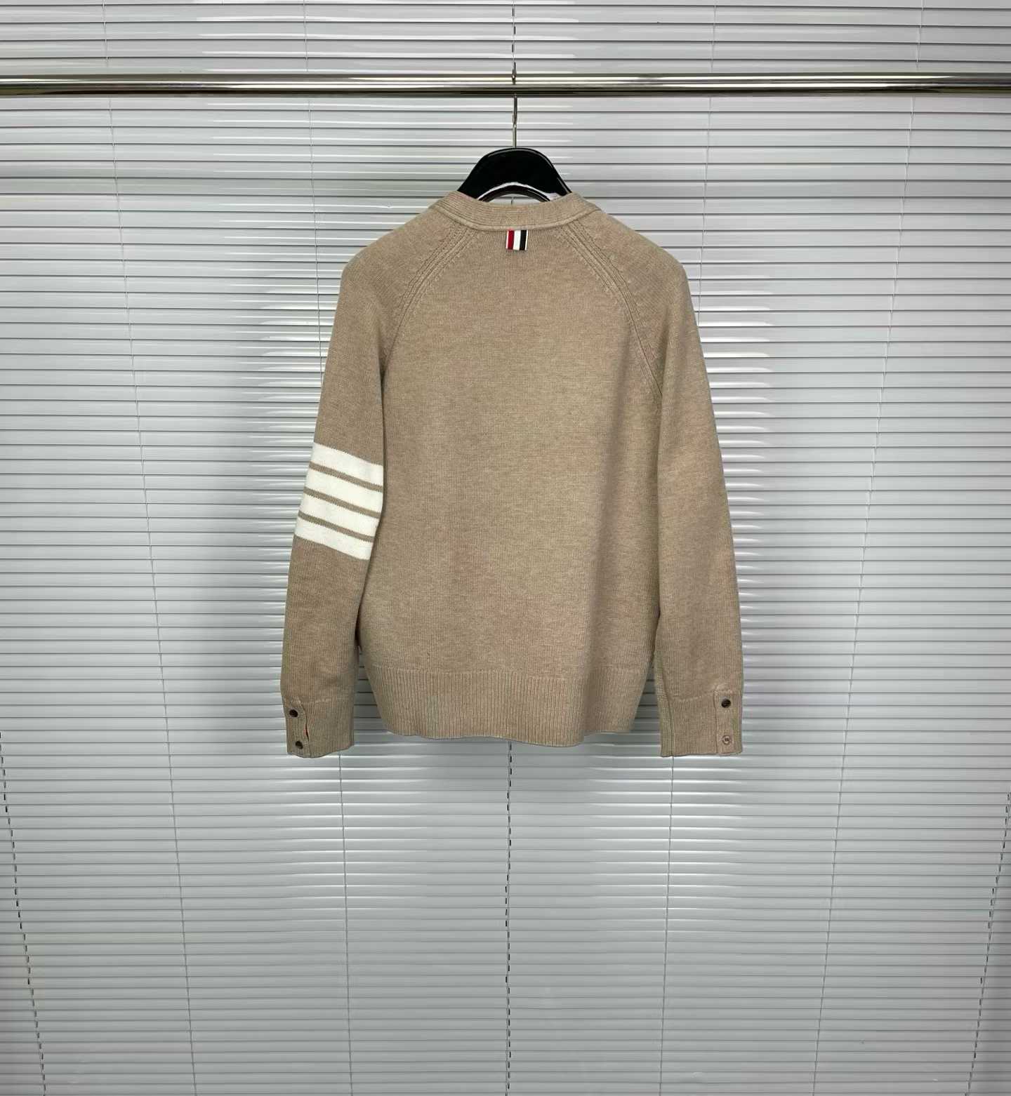 Thom Browne 4-Bar merino wool cardigan in various colors