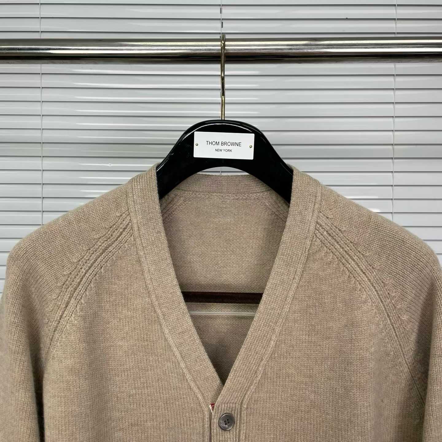 Thom Browne 4-Bar merino wool cardigan in various colors
