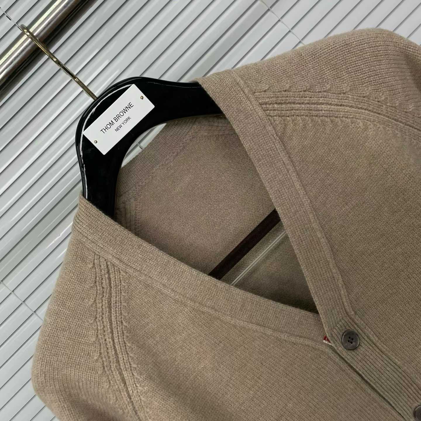 Thom Browne 4-Bar merino wool cardigan in various colors