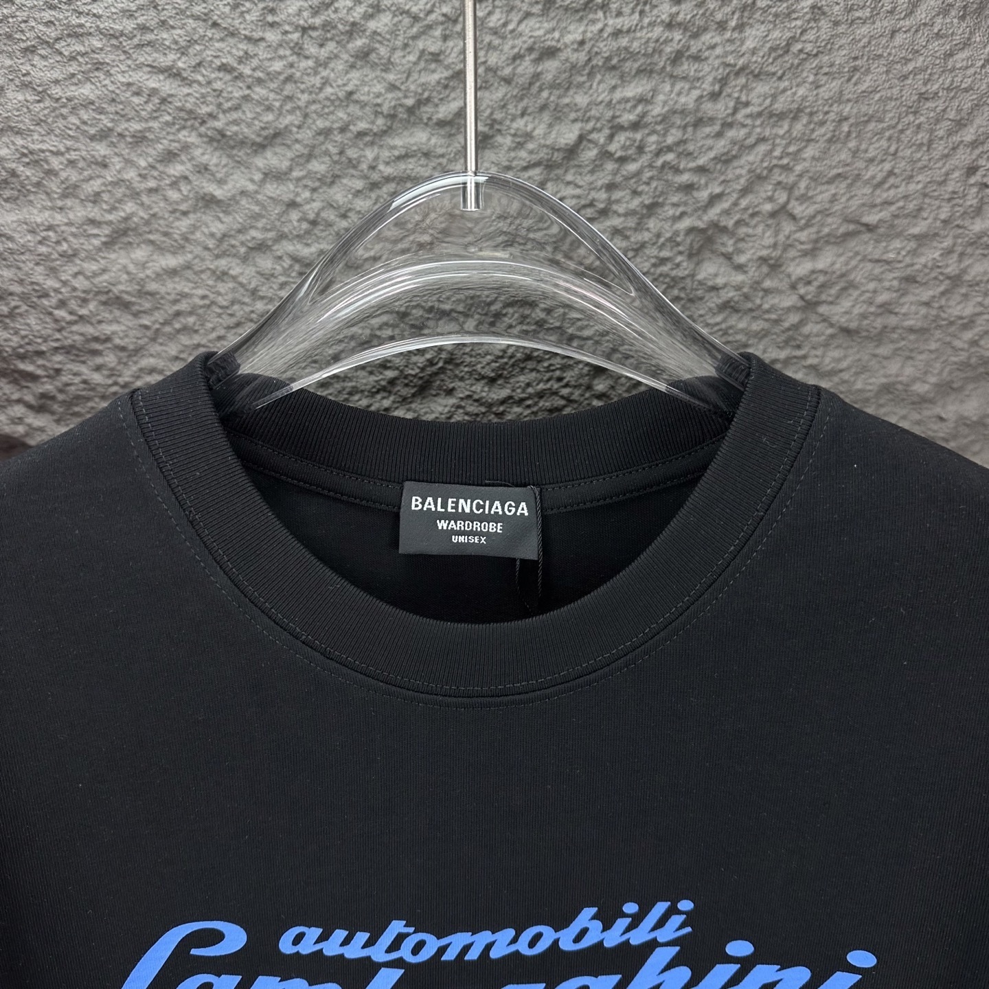 Balenciaga x Automobili Lamborghini cotton oversized t-shirt in black