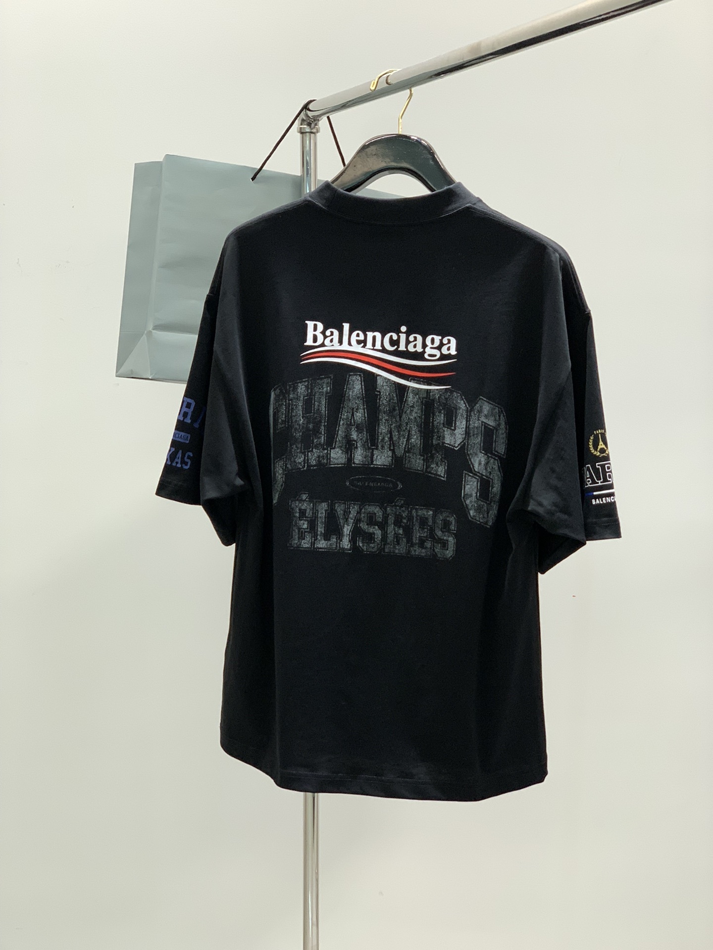 Balenciaga "I Love Paris & Balenciaga" oversized cotton T-shirt