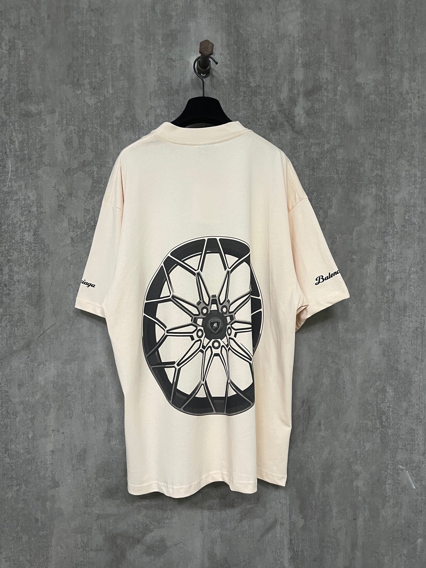 Balenciaga x Automobili Lamborghini oversized cotton jersey T-shirt