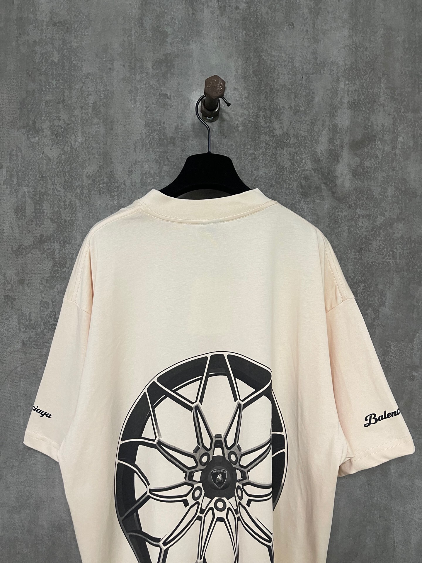 Balenciaga x Automobili Lamborghini oversized cotton jersey T-shirt