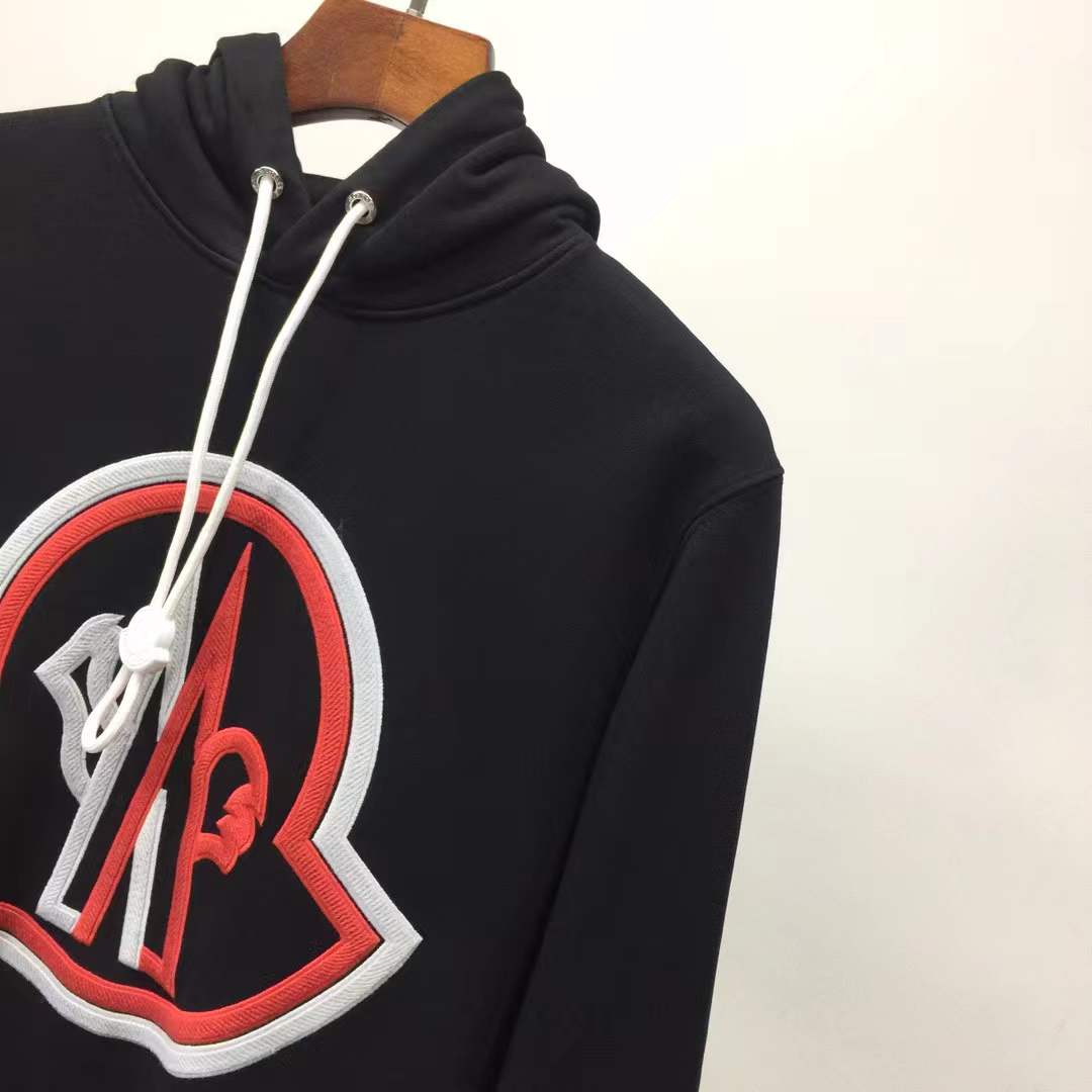 Moncler logo-embroidered hoodie