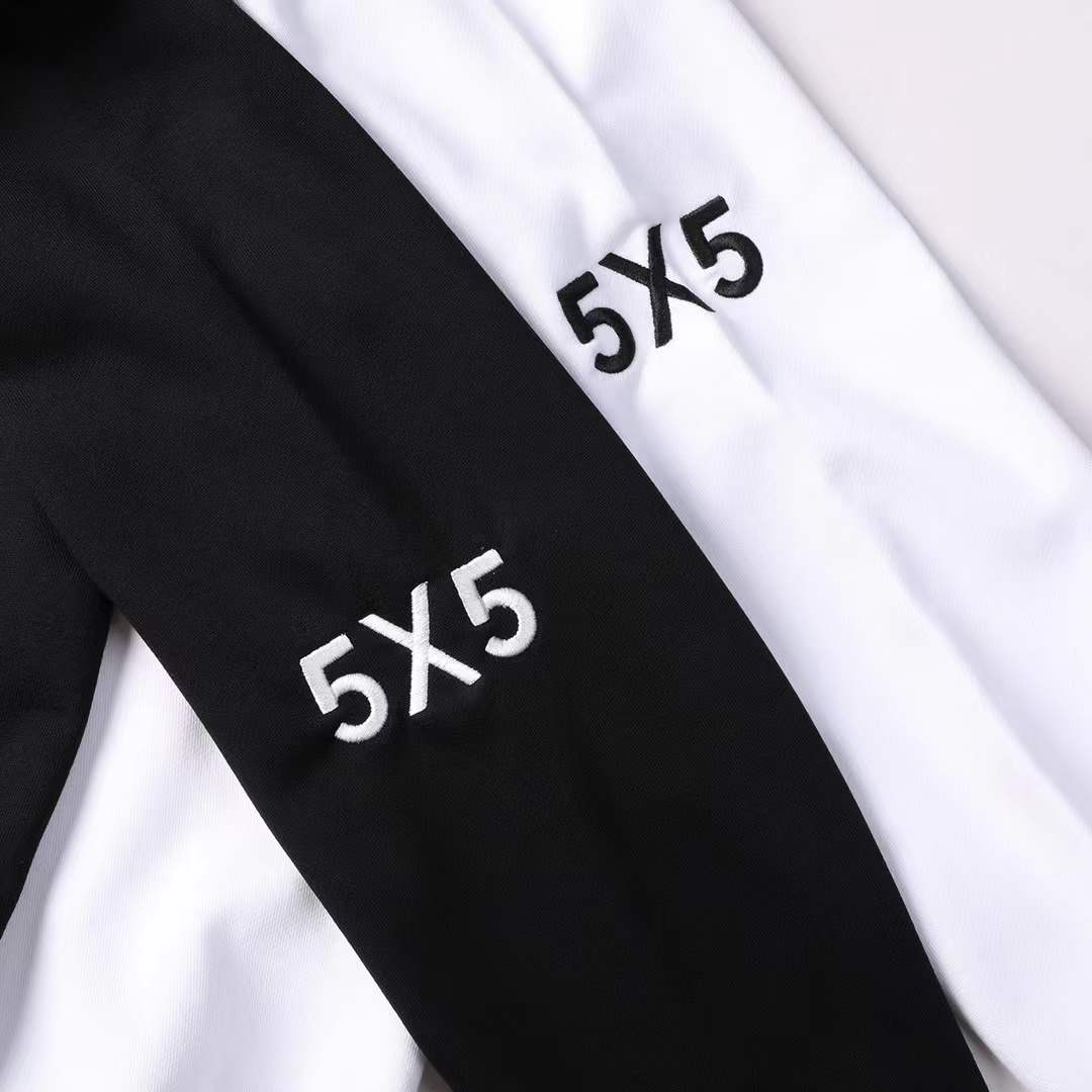 Chanel crewneck sweatshirt with the logo and "PARIS" text on the chest, and the number "5" on the sleeve