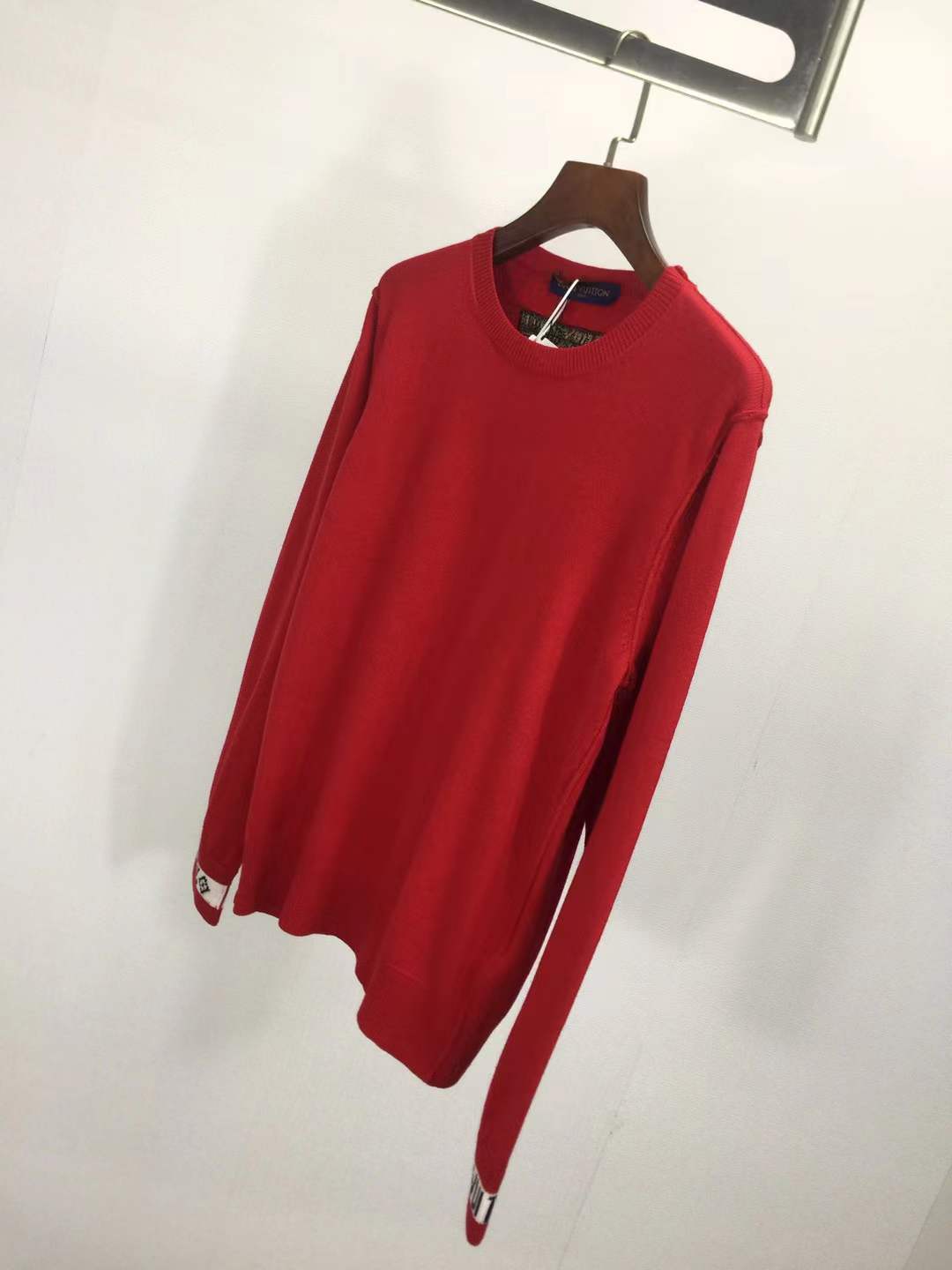 LV wool crewneck sweater