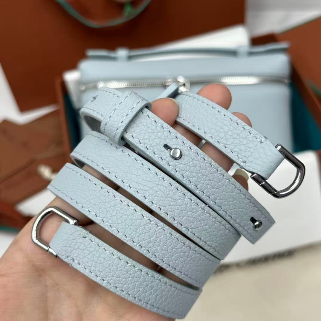 Loro Piana Extra Pocket L19 Pouch in Calfskin Leather