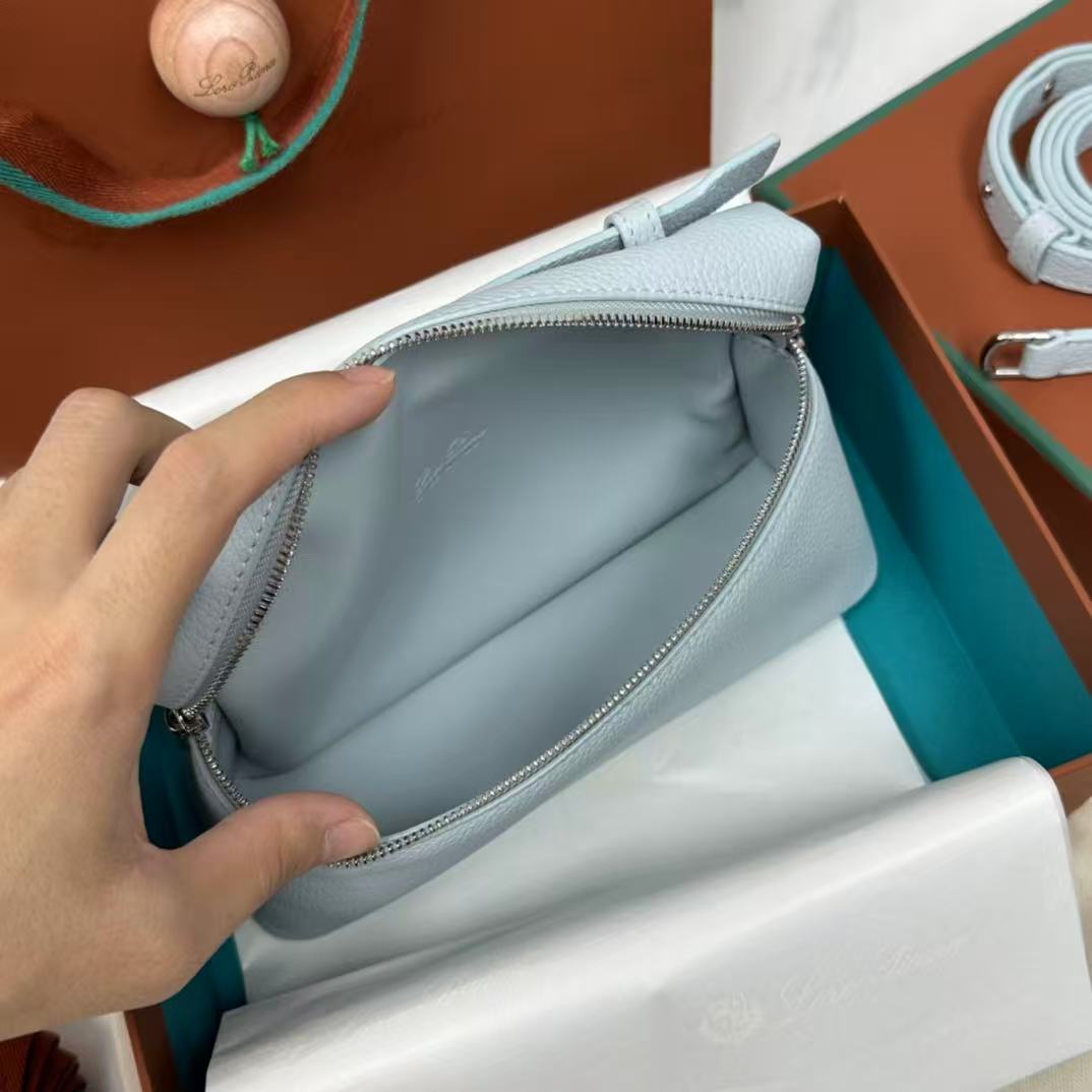 Loro Piana Extra Pocket L19 Pouch in Calfskin Leather