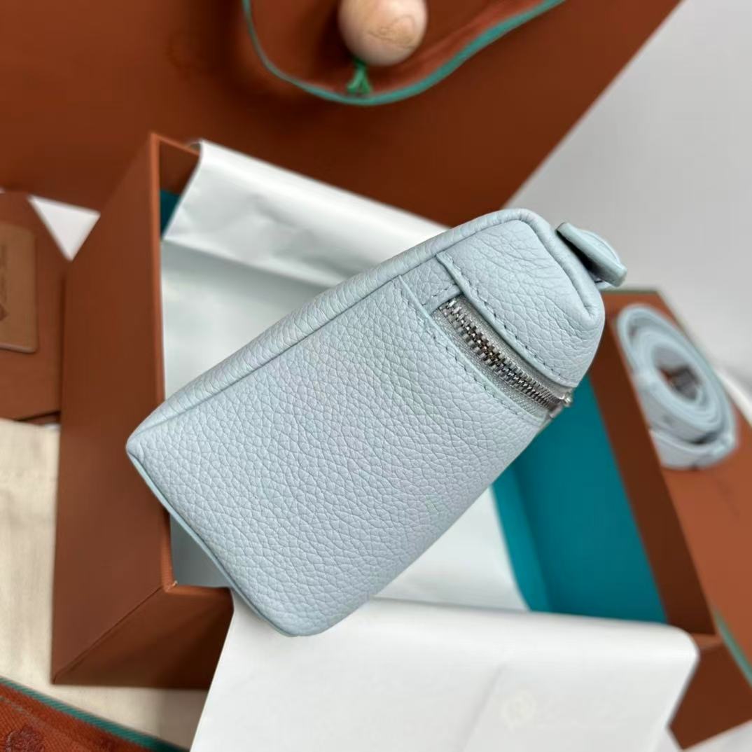 Loro Piana Extra Pocket L19 Pouch in Calfskin Leather