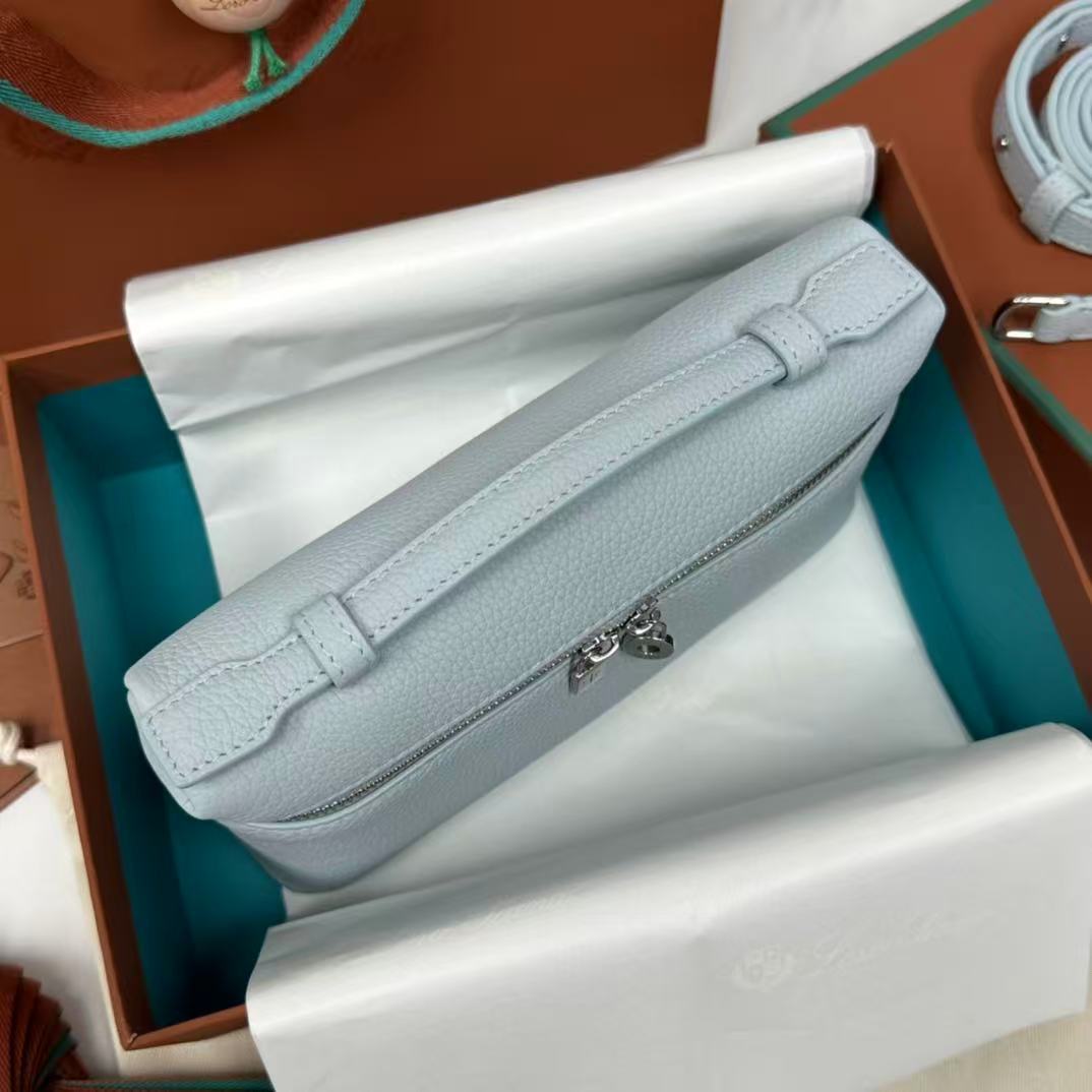 Loro Piana Extra Pocket L19 Pouch in Calfskin Leather