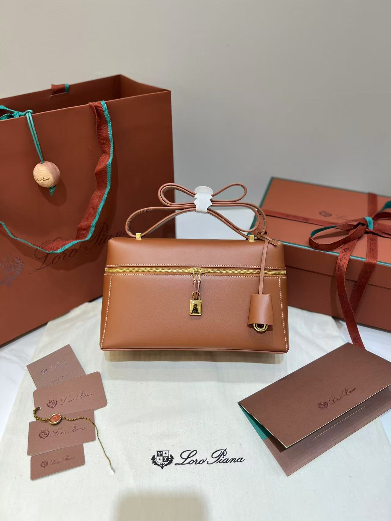 Loro Piana Extra Pocket L19 pouch in all colors