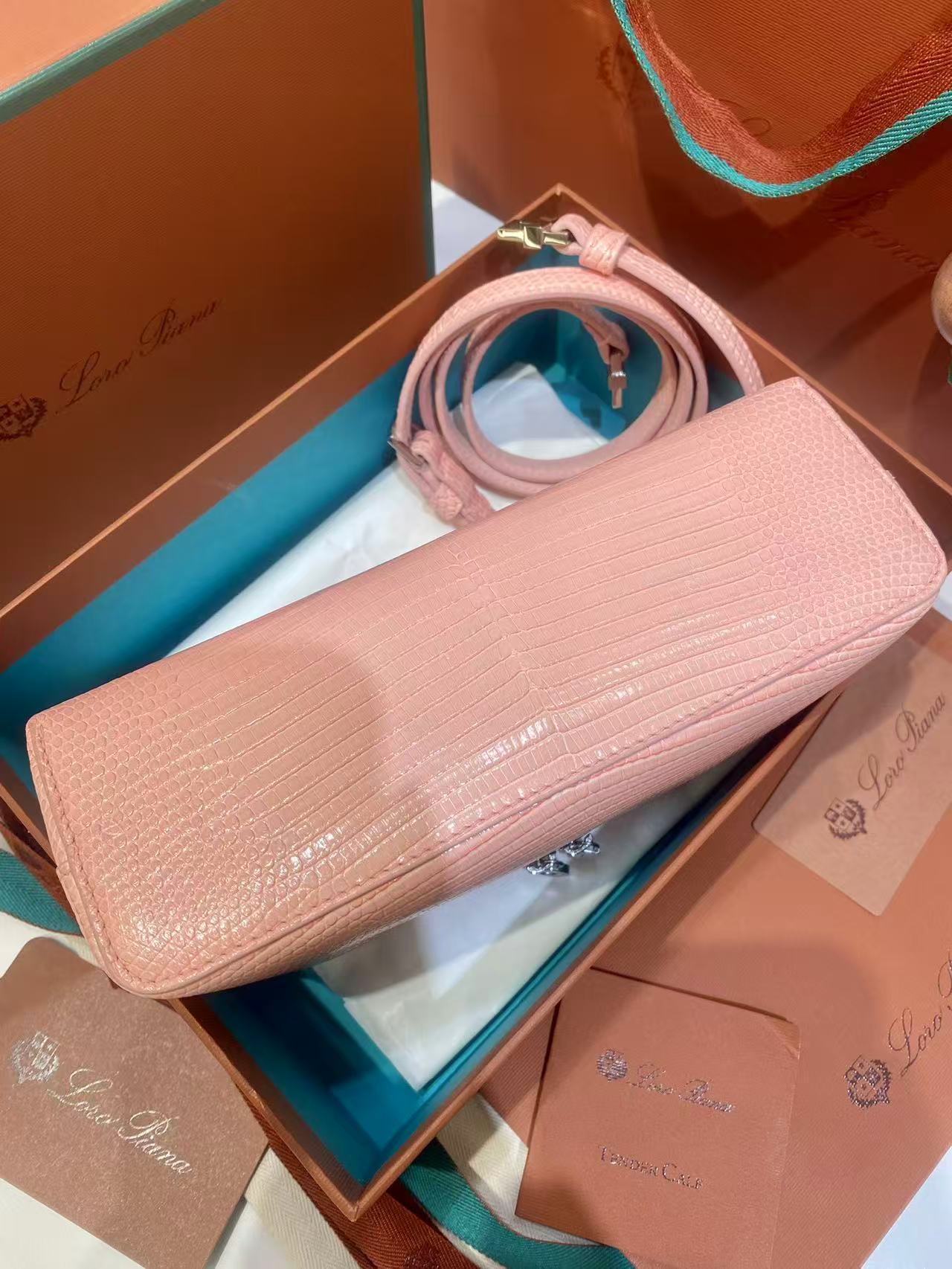 Loro Piana Extra Pocket L19 pouch in all colors