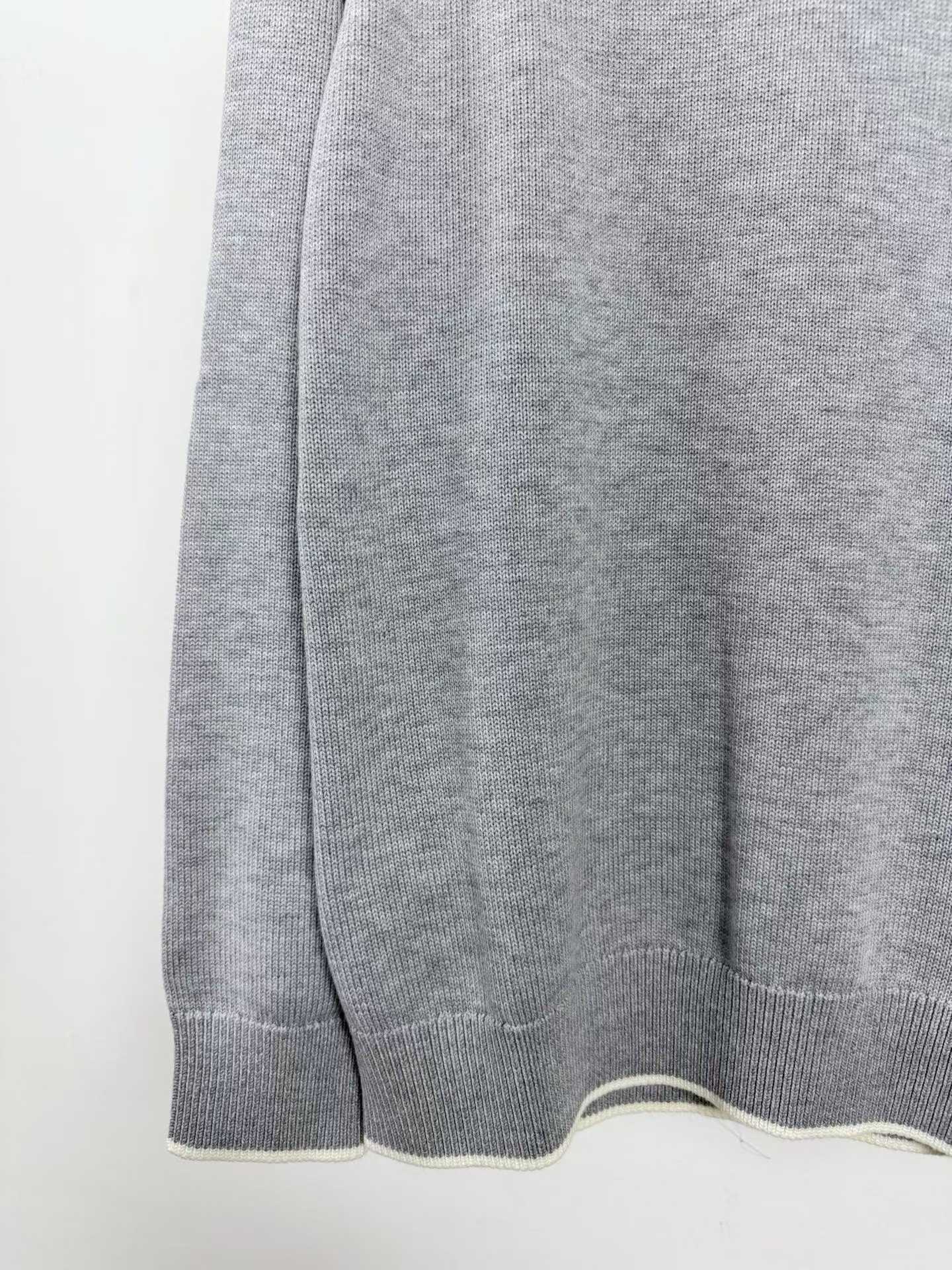 Moncler grey turtleneck sweater