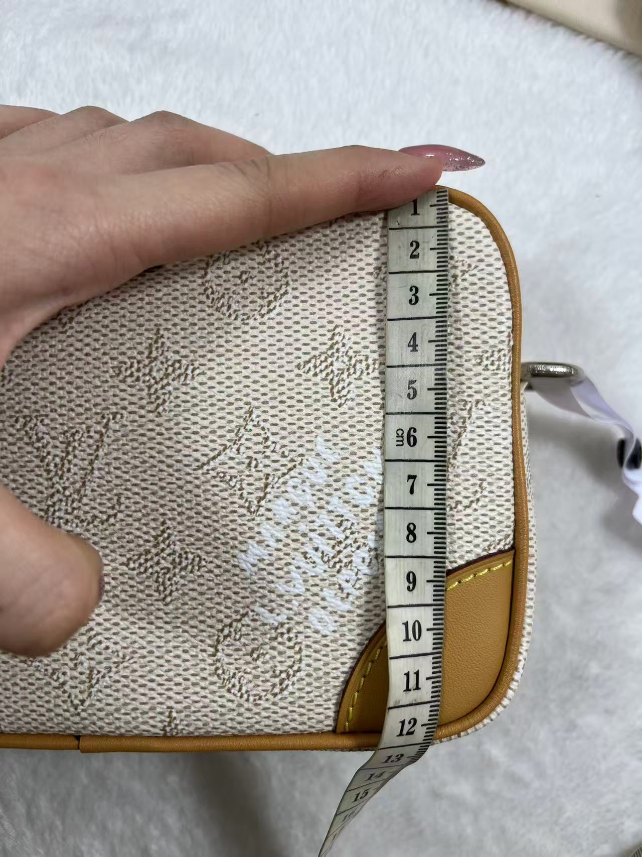 LV Trocadéro Wearable Wallet in Monogram Heritage coated canvas with natural cowhide-leather trim