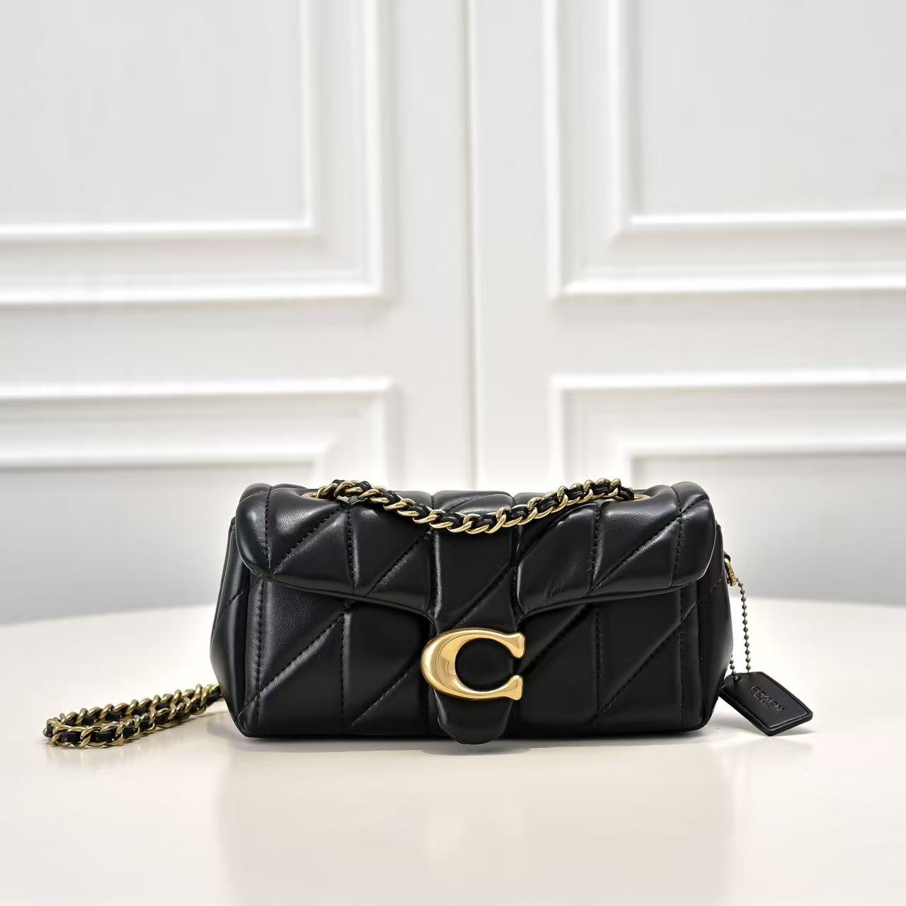 Coach Quilted Tabby Shoulder Bag