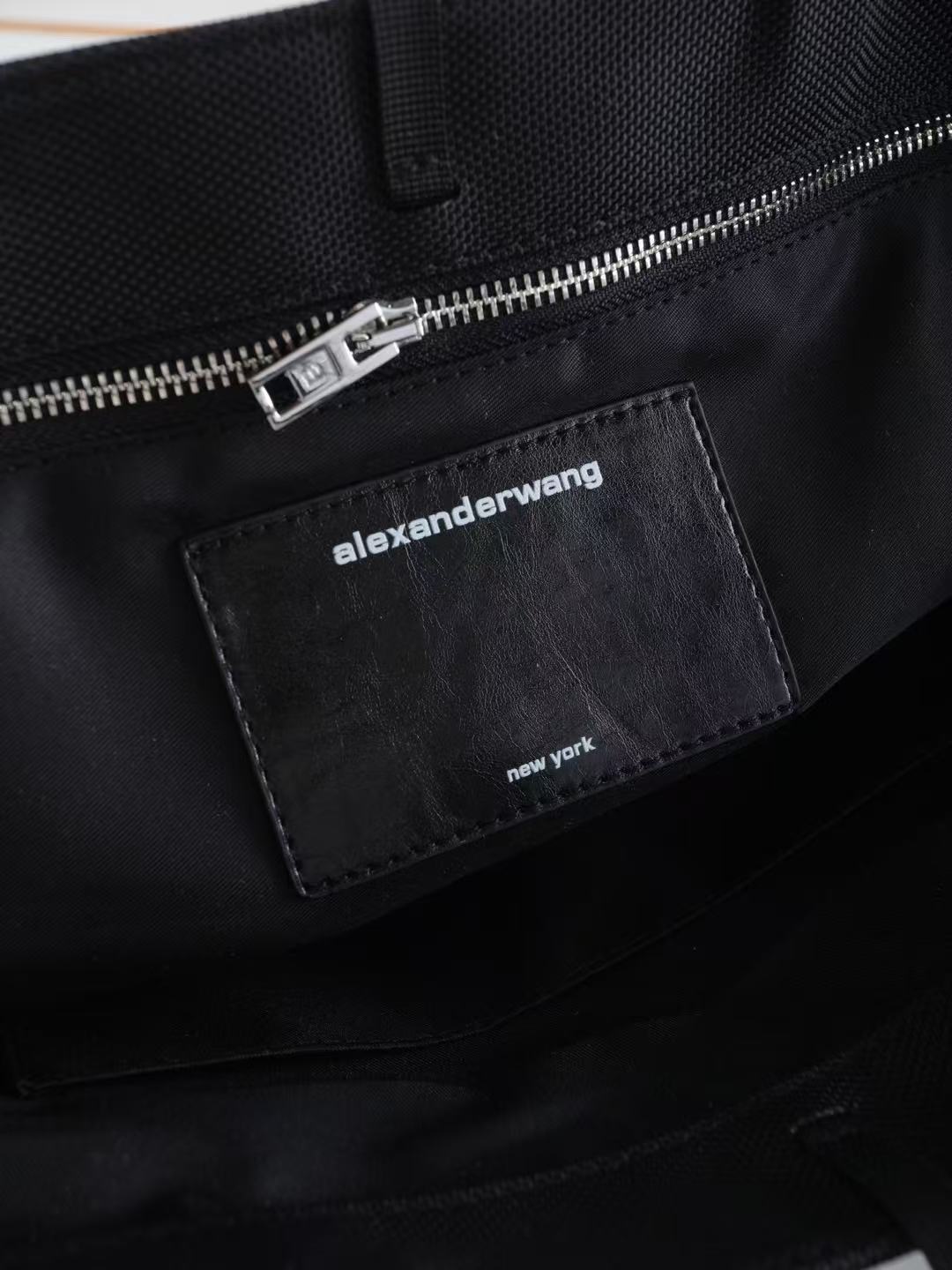 Alexander Wang black nylon Punch tote bag