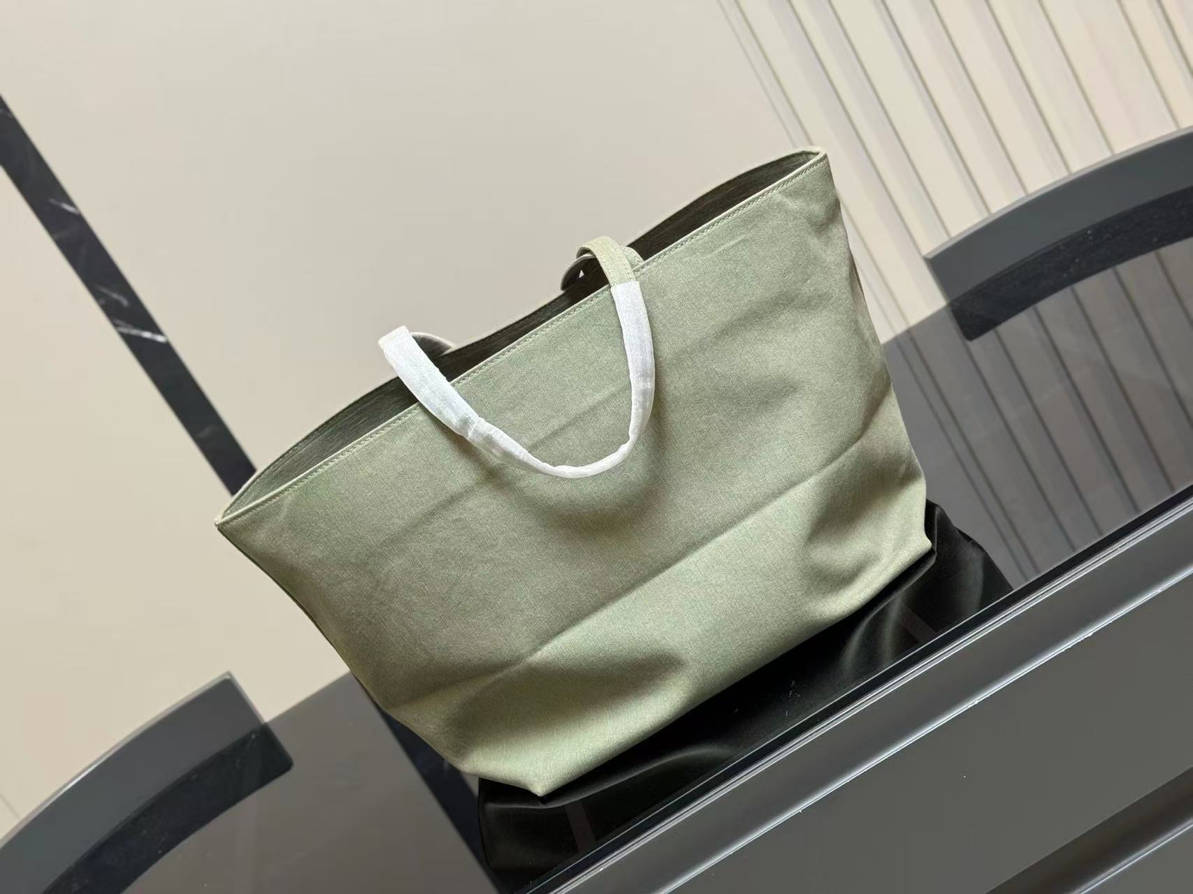 Alexander Wang Punch Tote bag in surplus khaki wax canvas