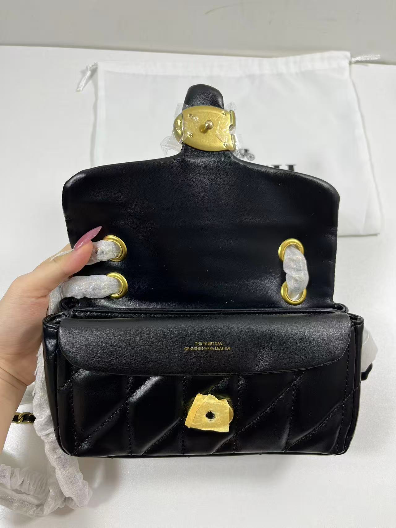 Coach Quilted Tabby shoulder bag in Nappa leather