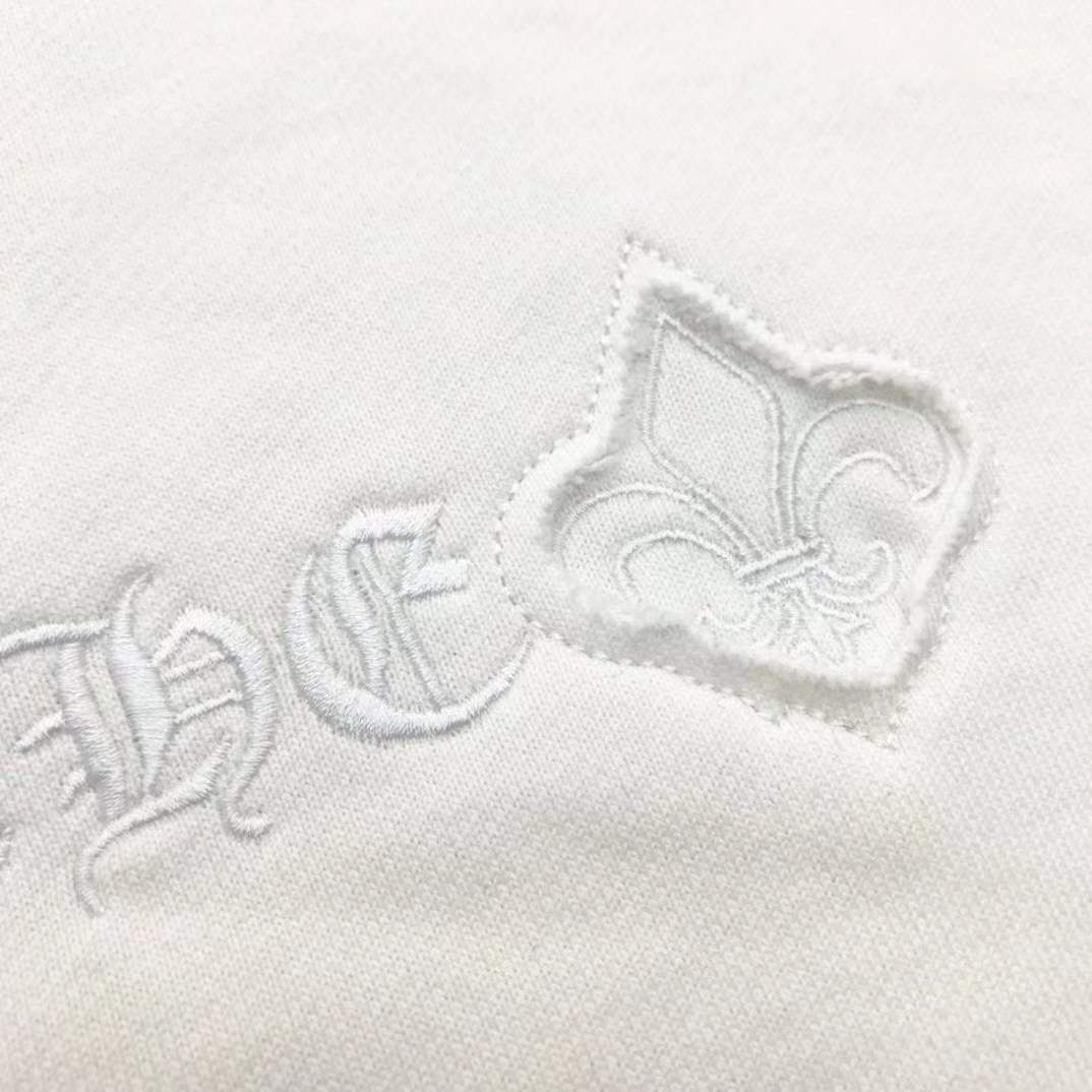 chrome hearts crew neck sweatshirt similar to styles offered by brands such as Calvin Klein Jeans or Golden Goose