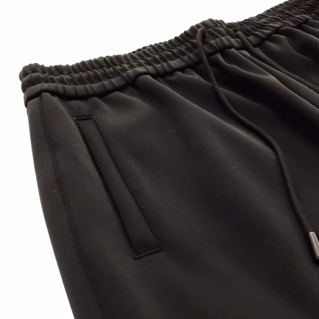 prada Dsquared2 black cargo track pants