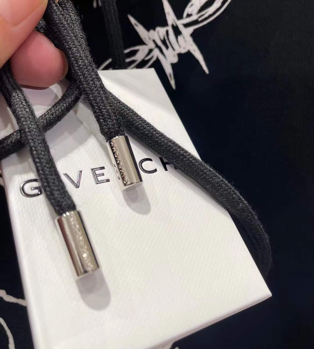 Givenchy Barbed Eagle oversized-fit cotton hoodie Black