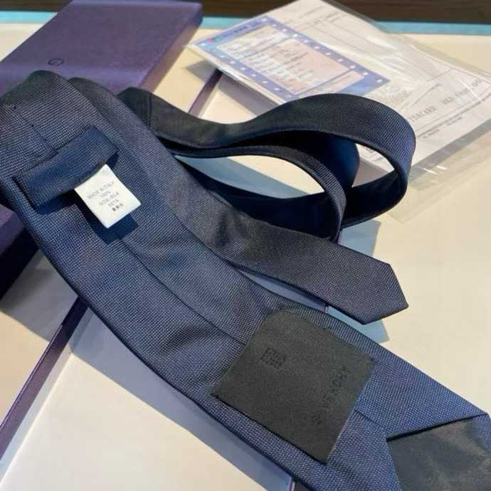 Givenchy men's silk tie in a dark gray