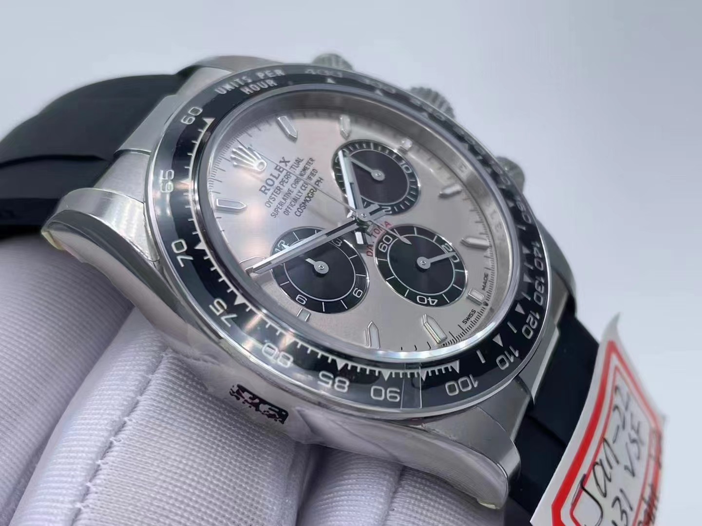 ROLDYT0648A - Daytona 126519 V2 Wt WG/RU Grey/Stk VSF VS4131 $848