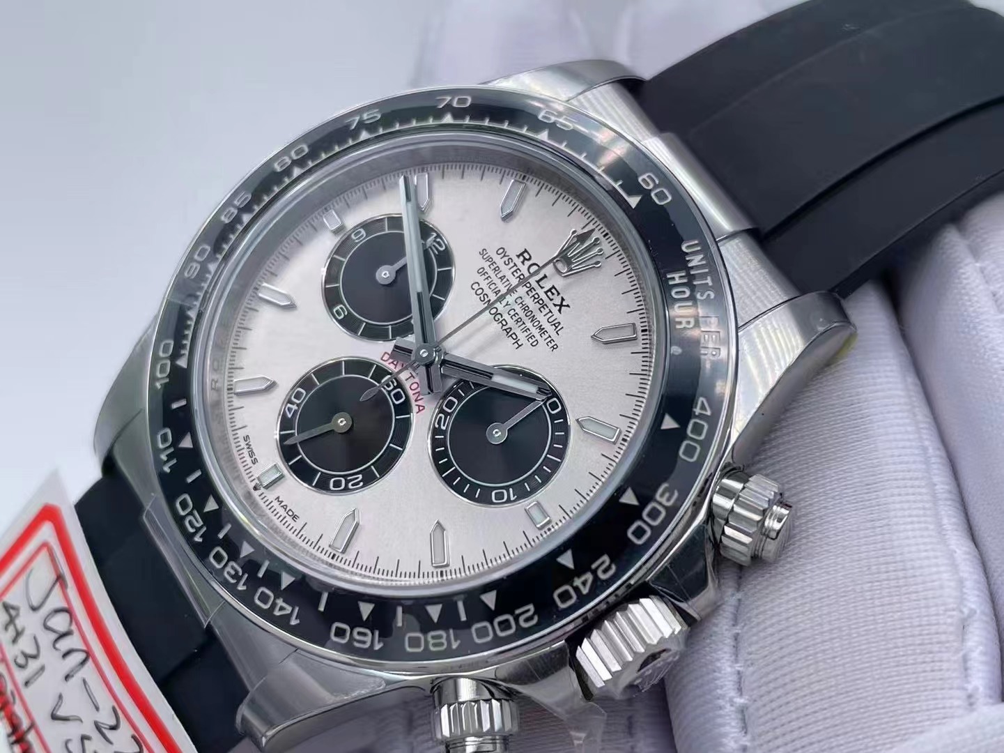 ROLDYT0648A - Daytona 126519 V2 Wt WG/RU Grey/Stk VSF VS4131 $848