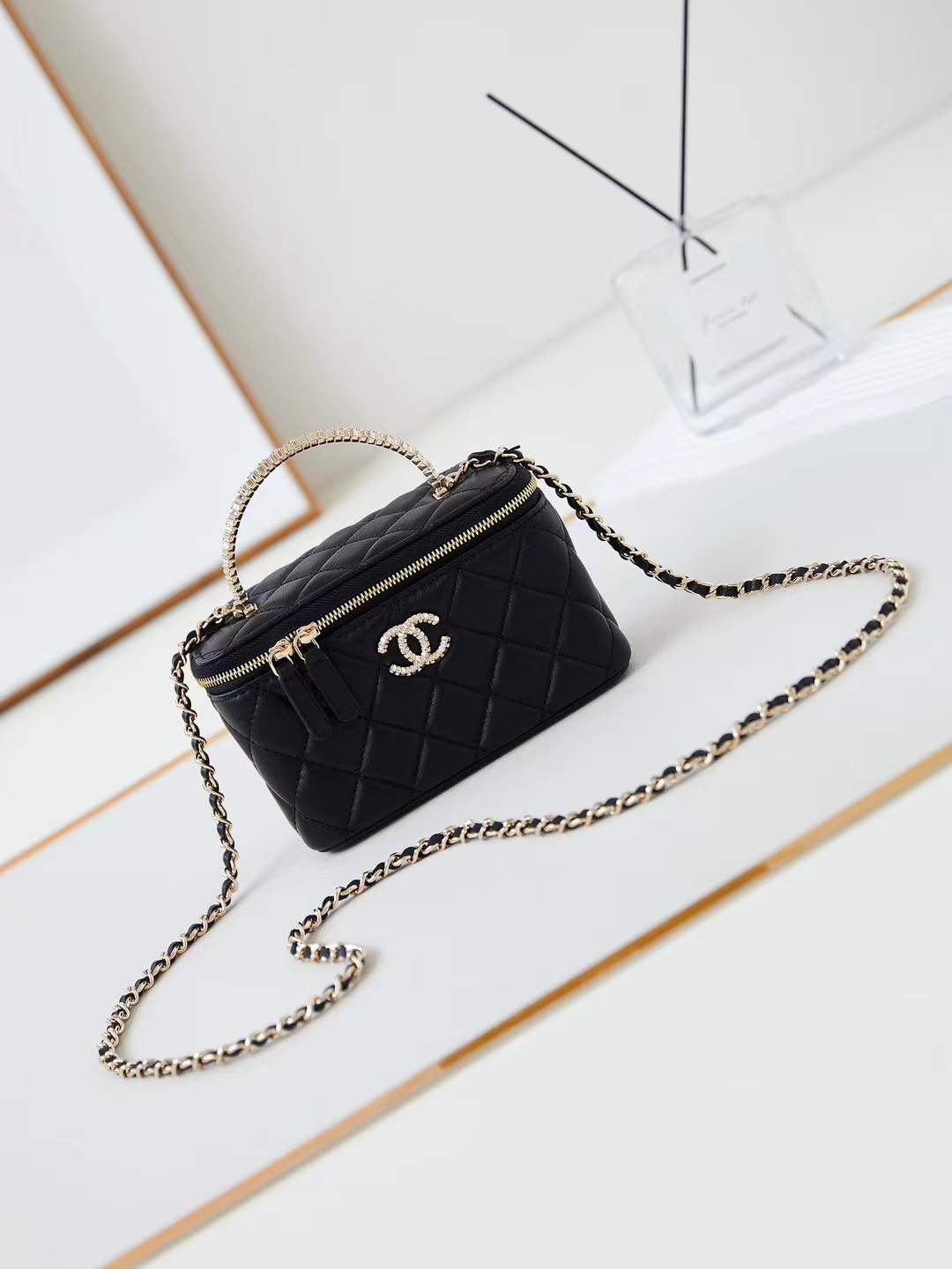 Chanel Vanity Case bag Black