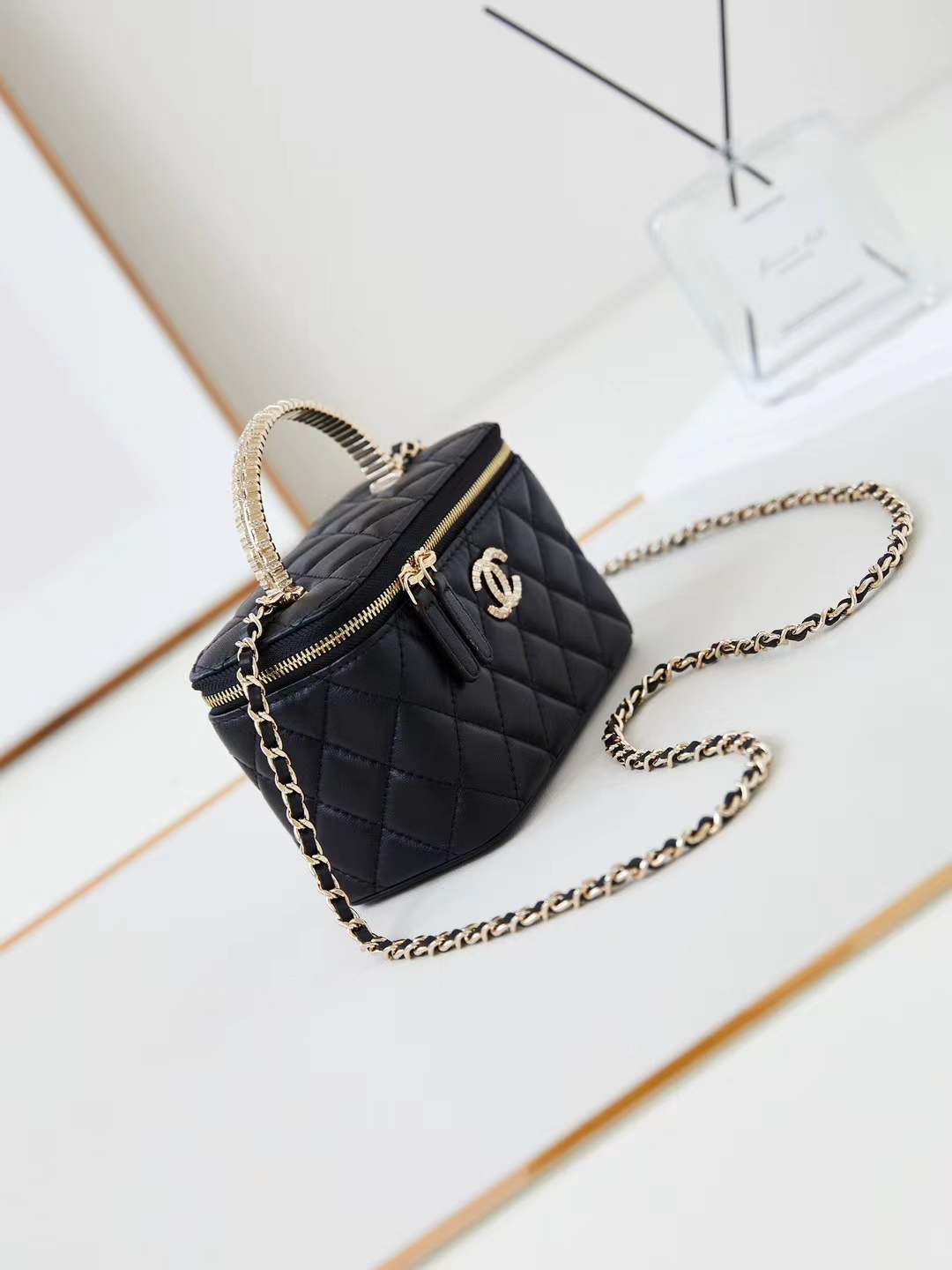 Chanel Vanity Case bag Black
