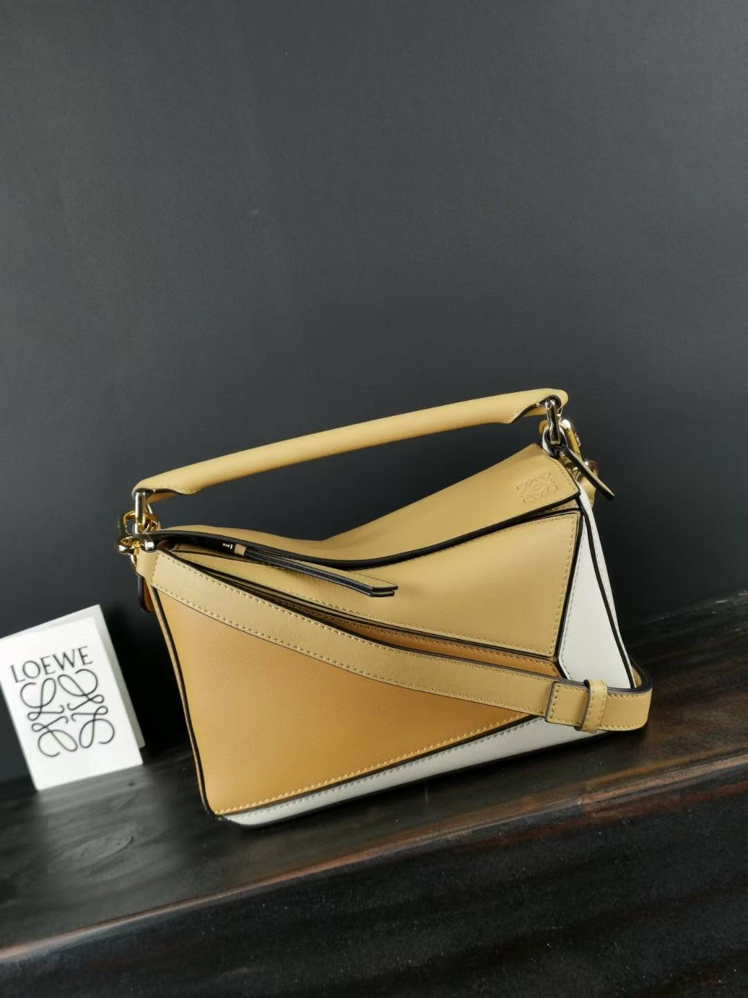 Loewe Puzzle bag distinctive geometric leather