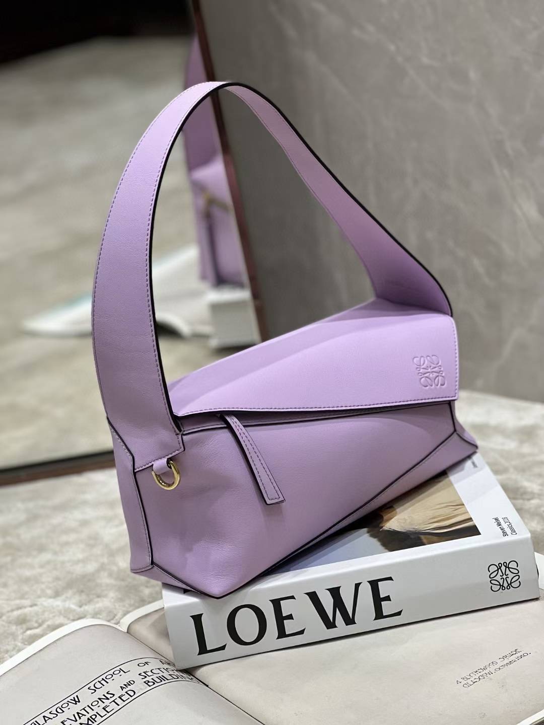 LOEWE Puzzle Hobo bag in Nappa Calfskin