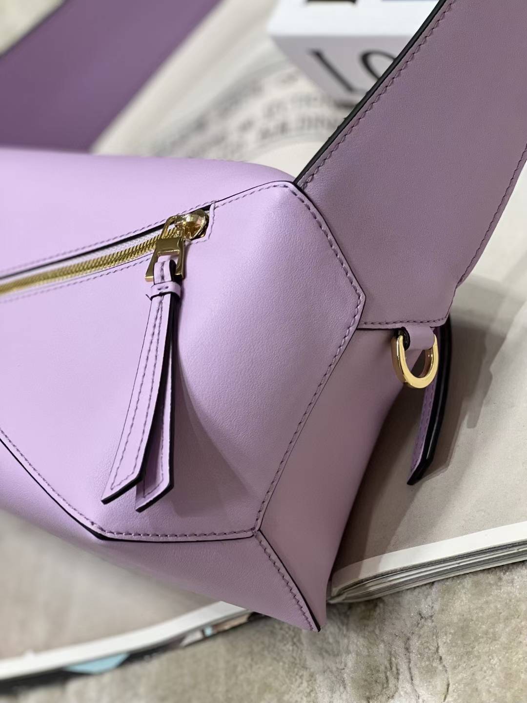 LOEWE Puzzle Hobo bag in Nappa Calfskin