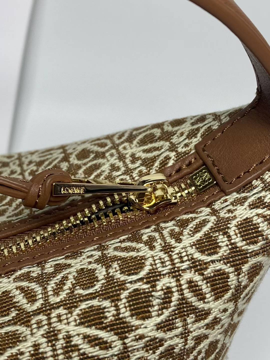 Loewe Small Anagram Jacquard Cubi Bag