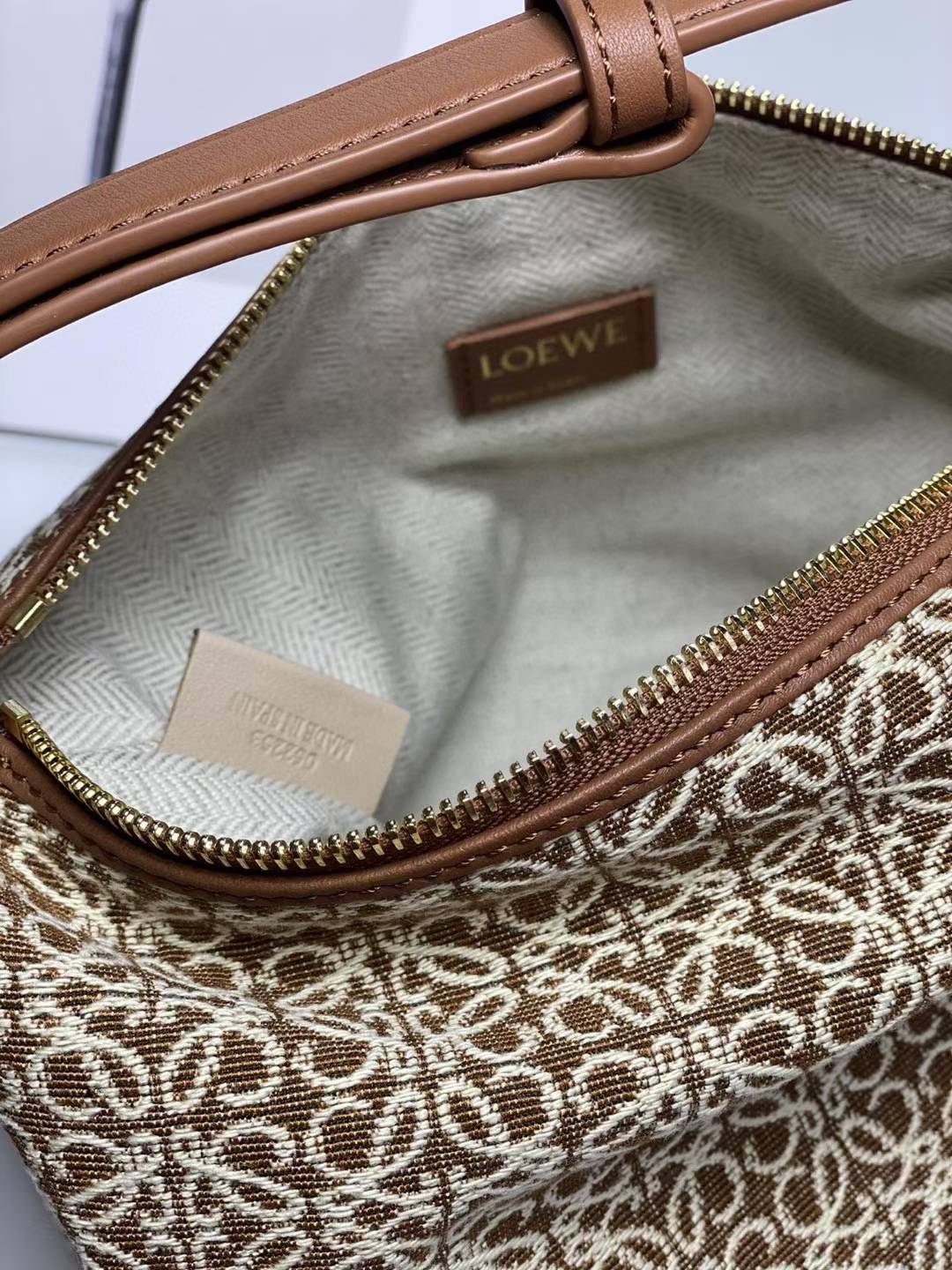 Loewe Small Anagram Jacquard Cubi Bag