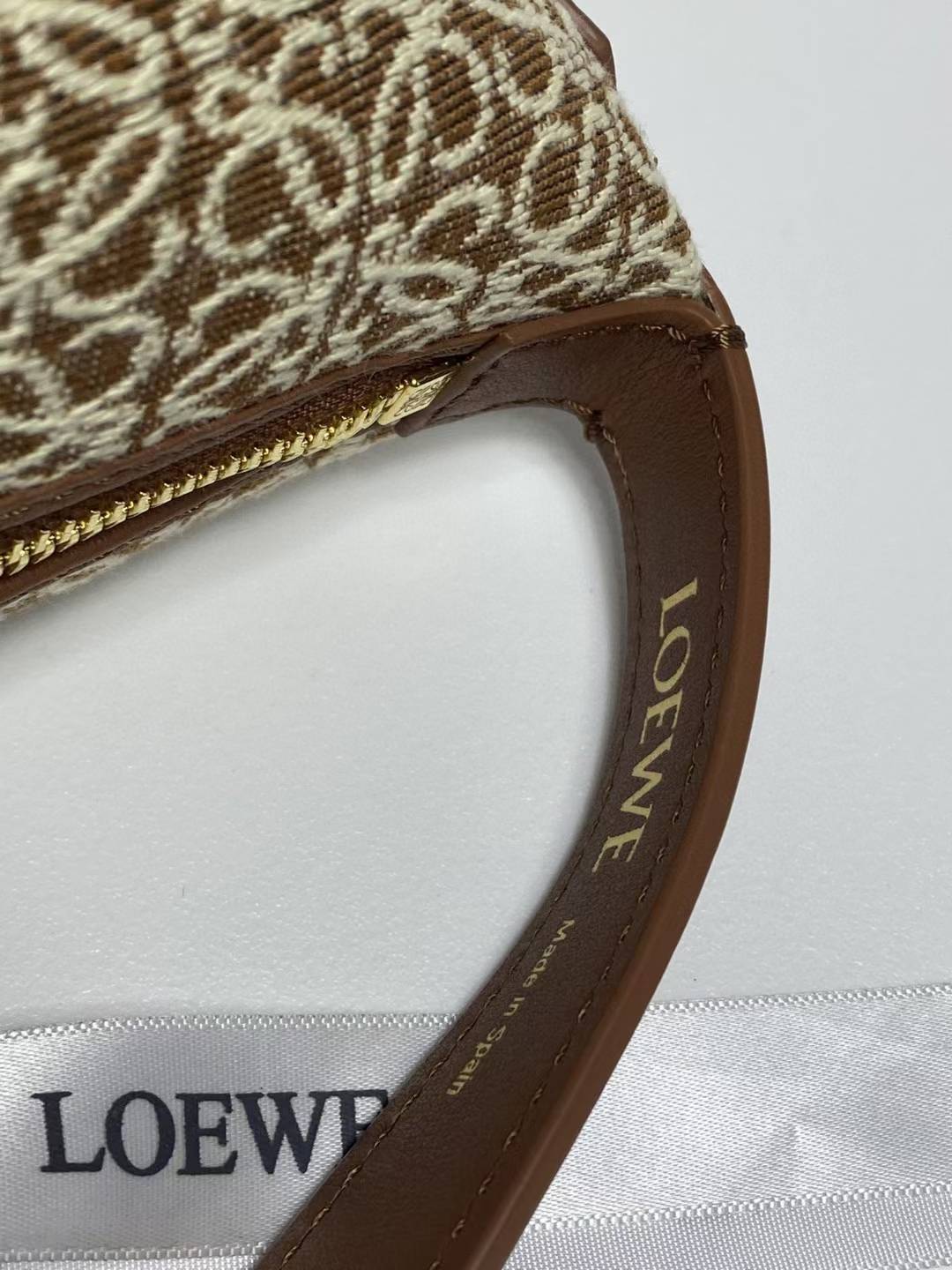 Loewe Small Anagram Jacquard Cubi Bag