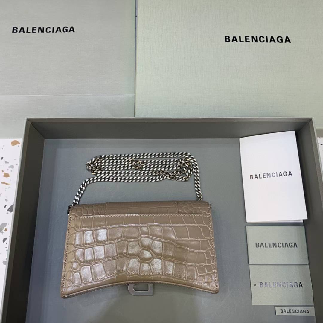 Balenciaga Women's Hourglass Wallet On Chain