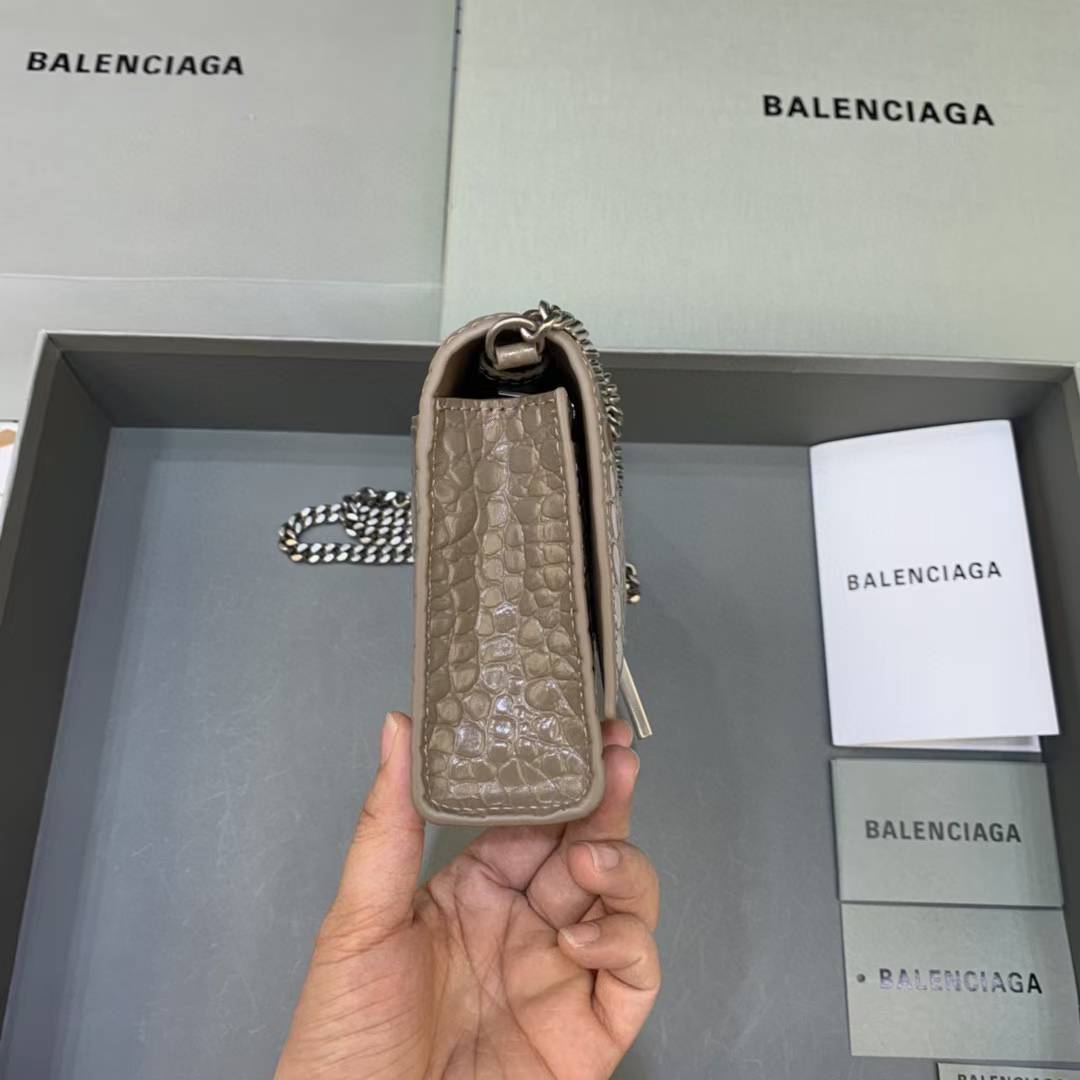 Balenciaga Women's Hourglass Wallet On Chain
